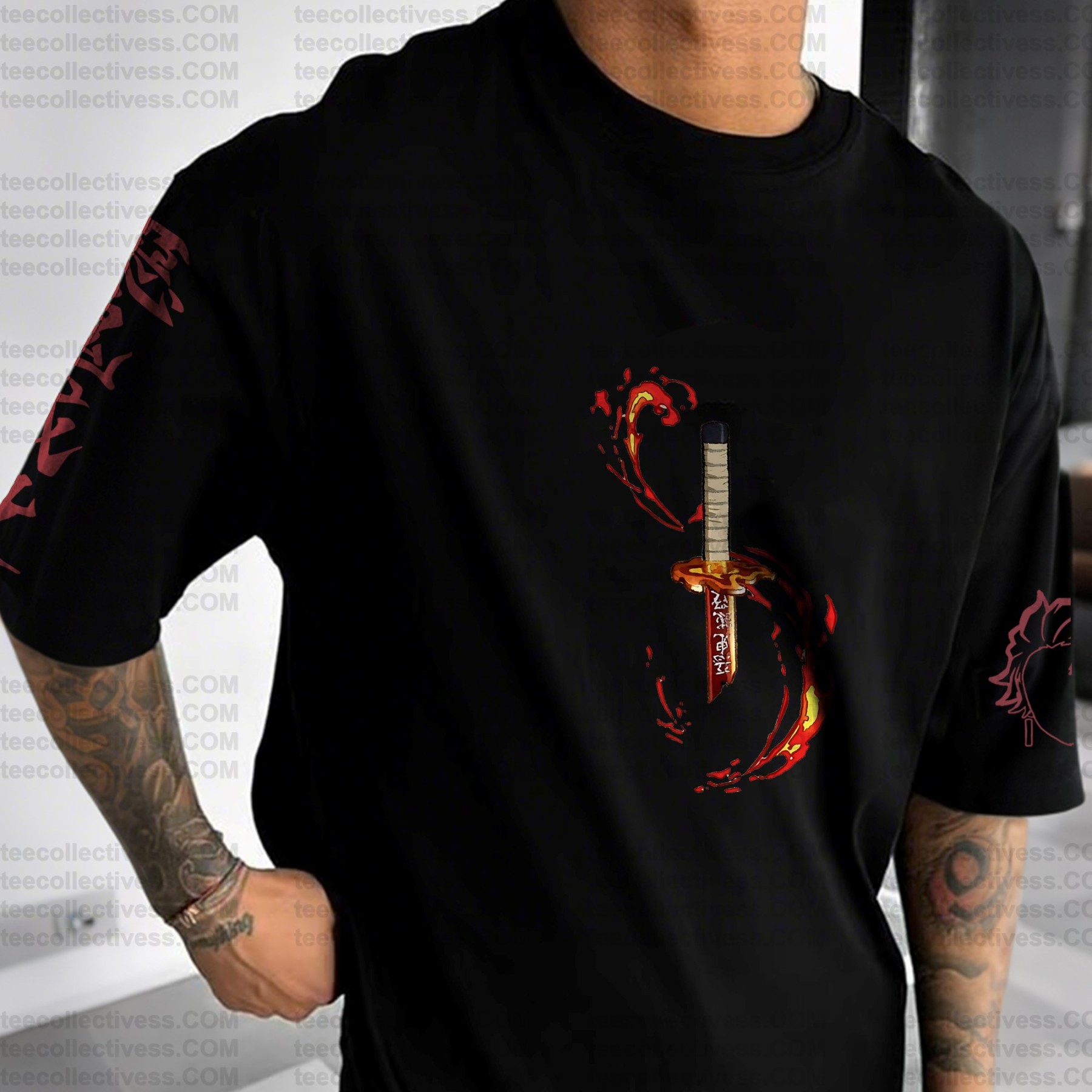 Unisex Anime Inspired Vintage T-Shirt| KNY