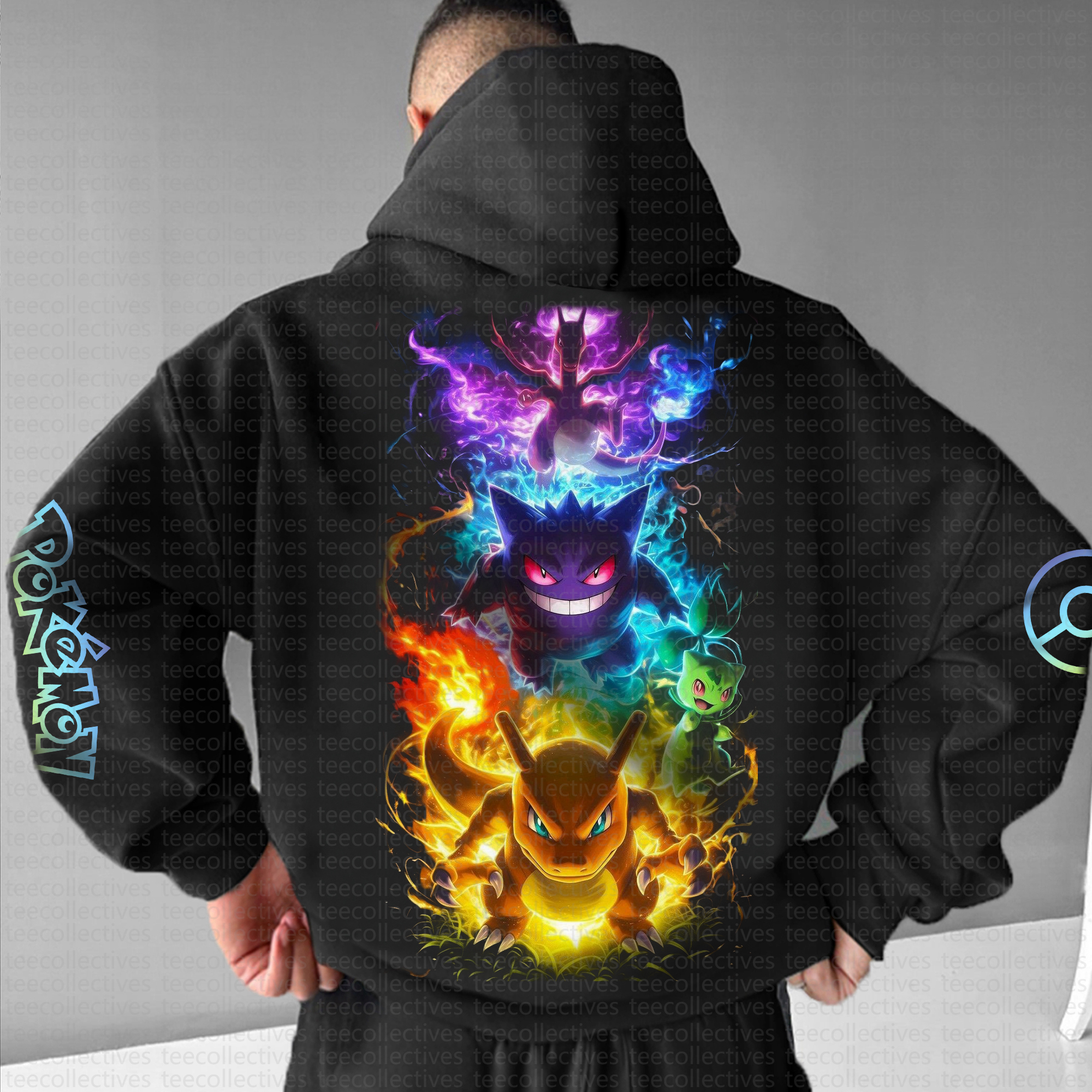 Unisex “Pokémon” Anime Graphic Streetwear Vintage Hoodie