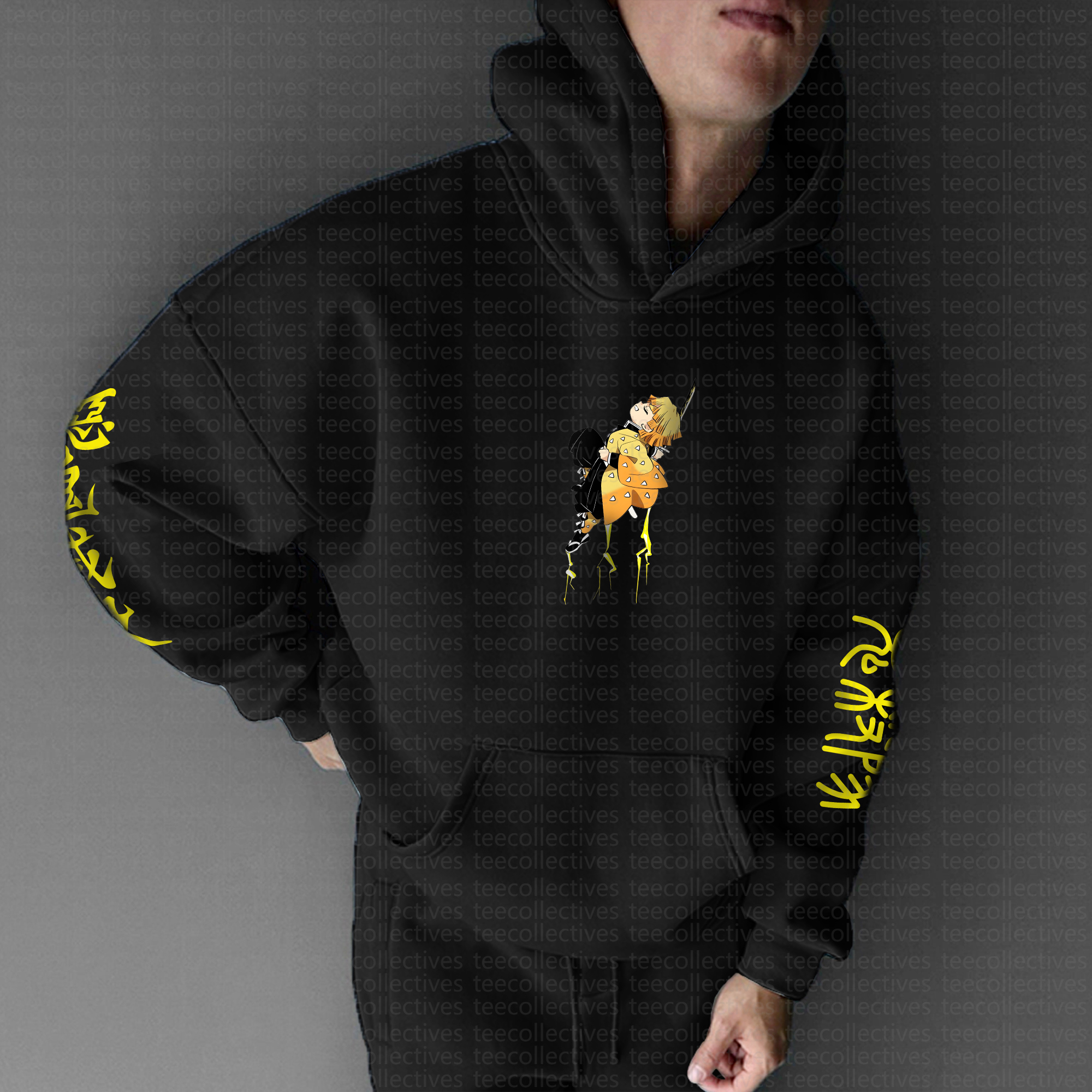 Unisex “Demon slayer” Graphic Streetwear Vintage Hoodie