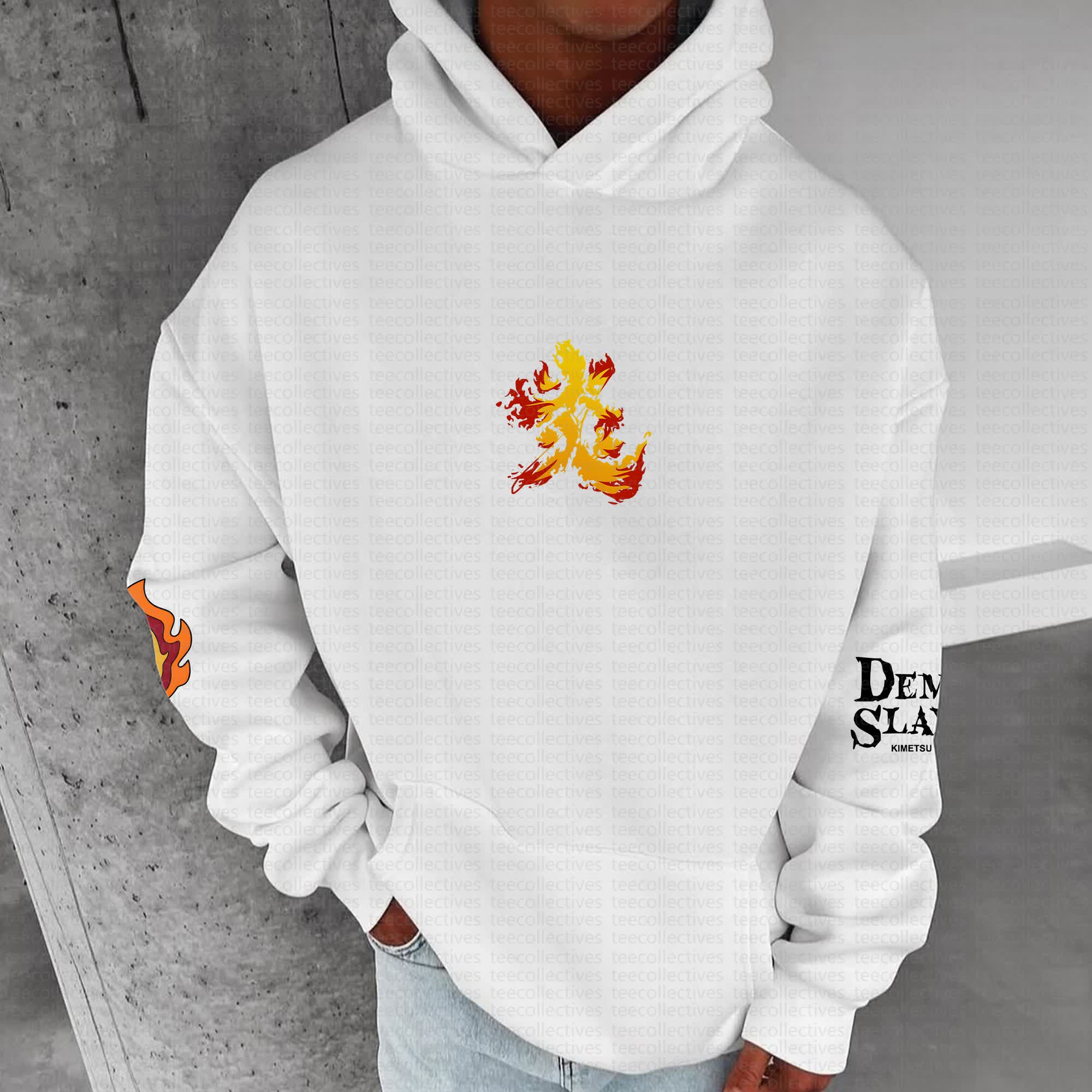 Unisex Anime Graphic Streetwear Vintage Hoodie丨Demon Slayer X Pokémon