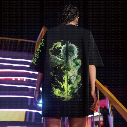 "Demon Slayer" Anime Inspired Vintage T-Shirt