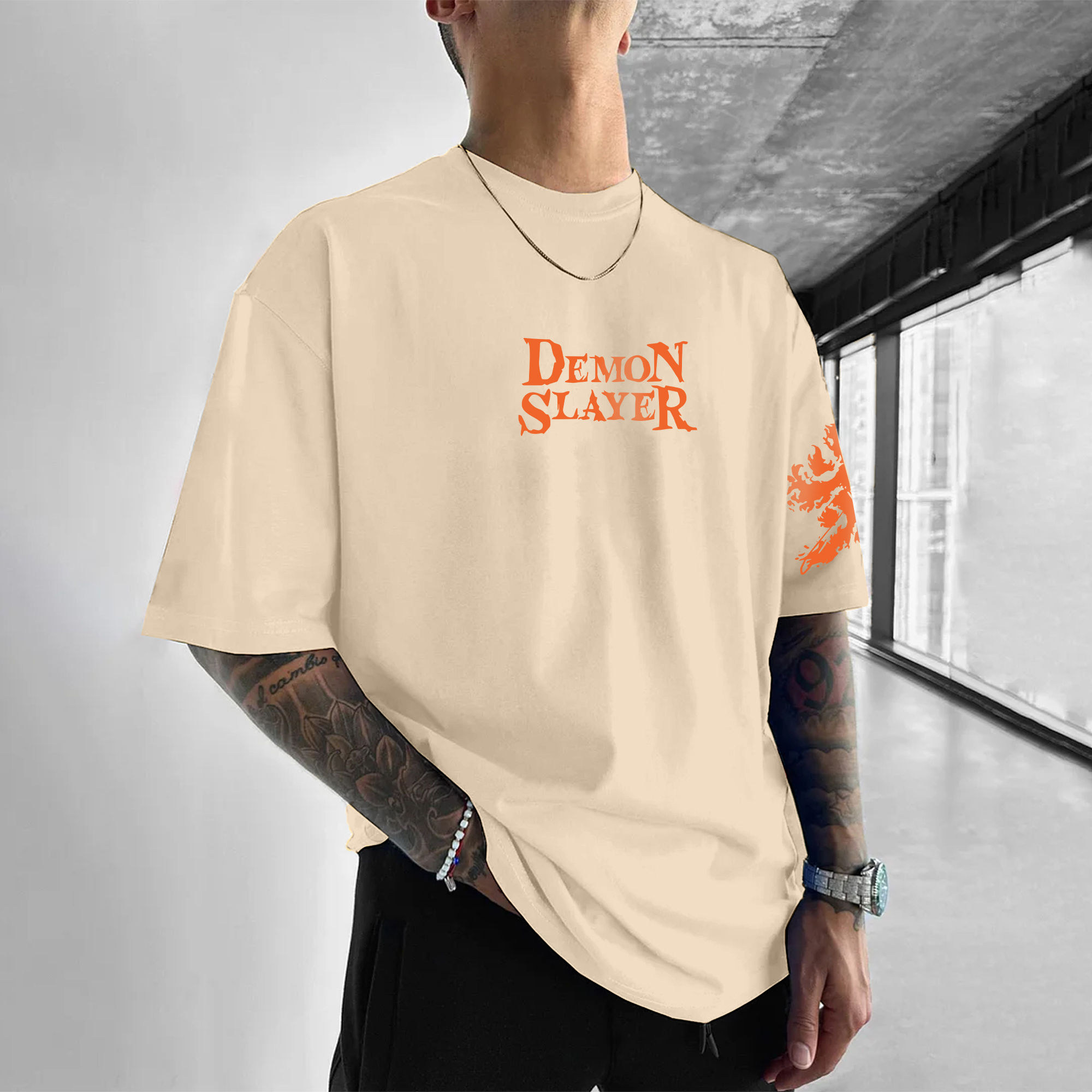 Unisex Anime Inspired Vintage T-Shirt丨Demon Slayer