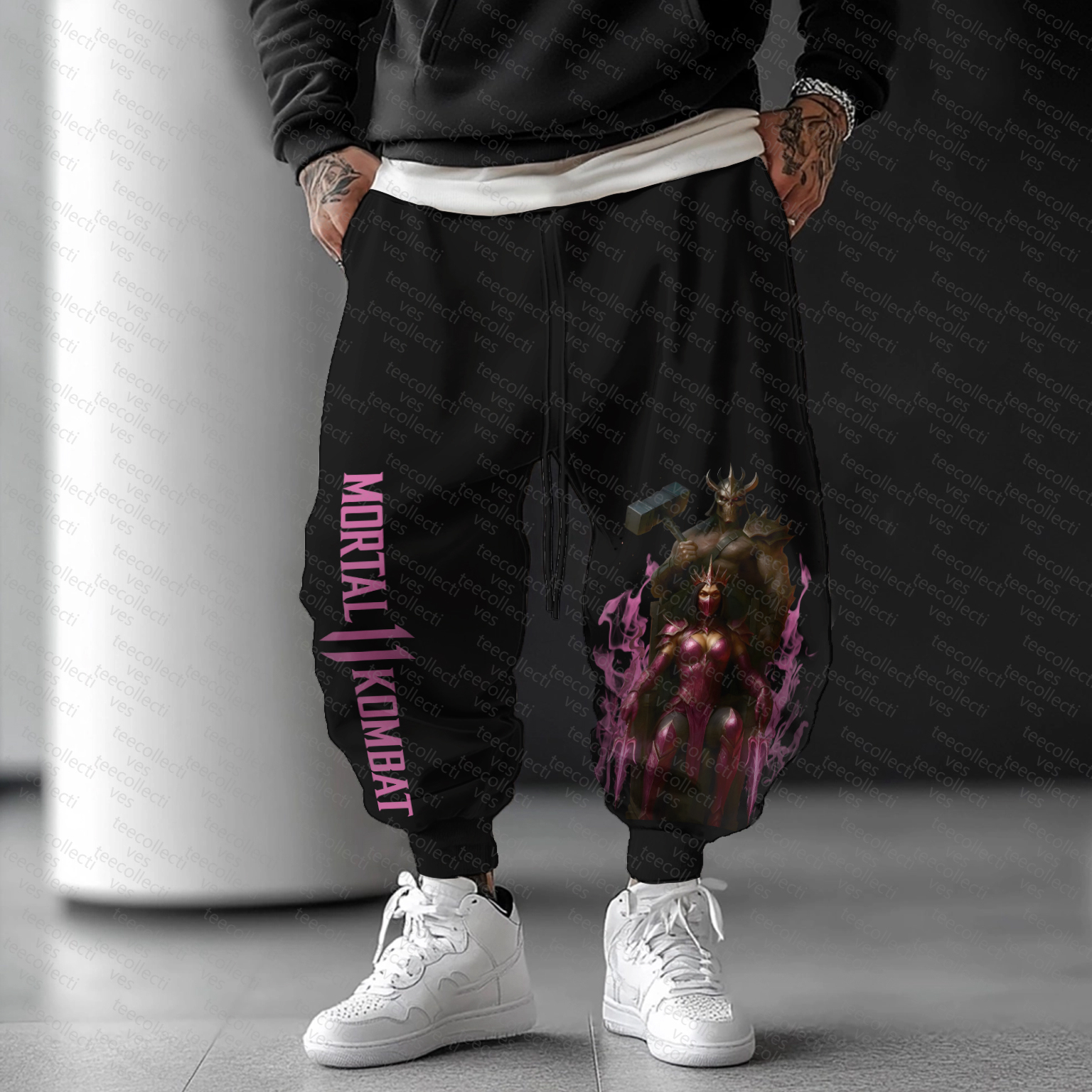 Unisex Casual Anime Streetwear Pants