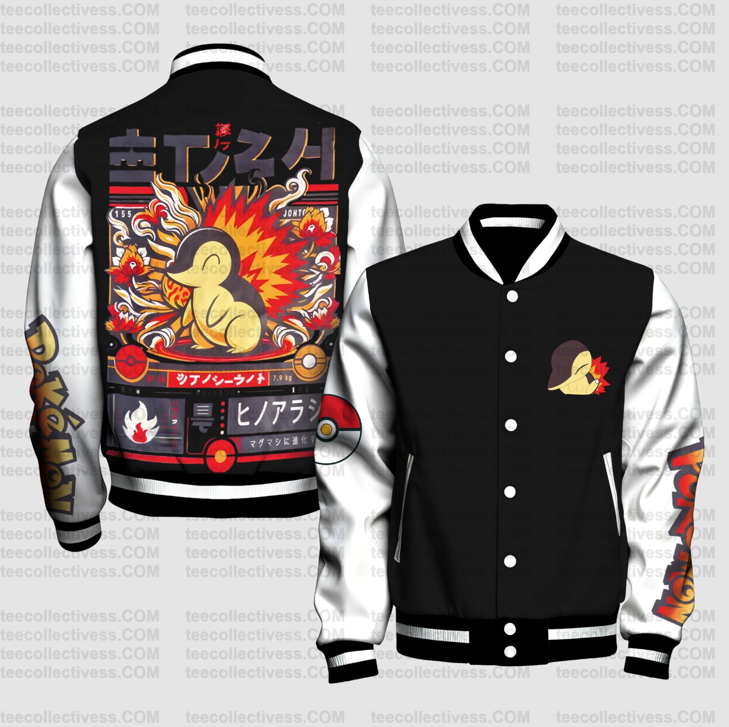 Spring And Autumn Unisex Casual Streetwear Fashion Jacket | Demon Slayer