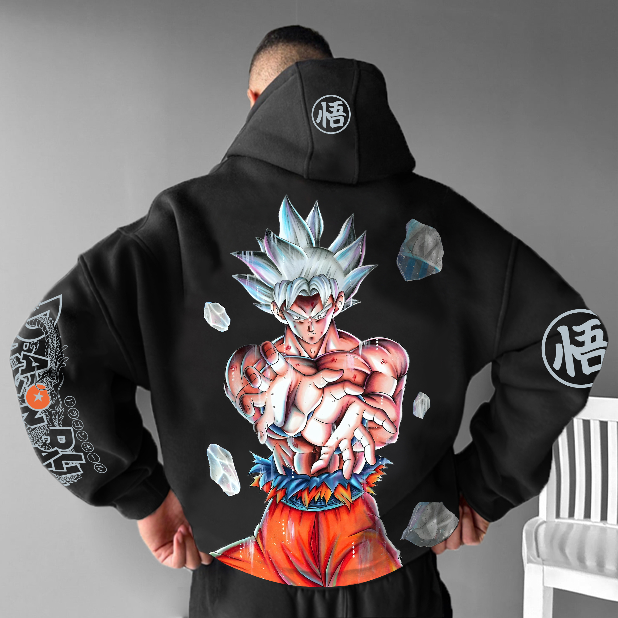 Unisex Anime Graphic Streetwear Vintage Hoodie