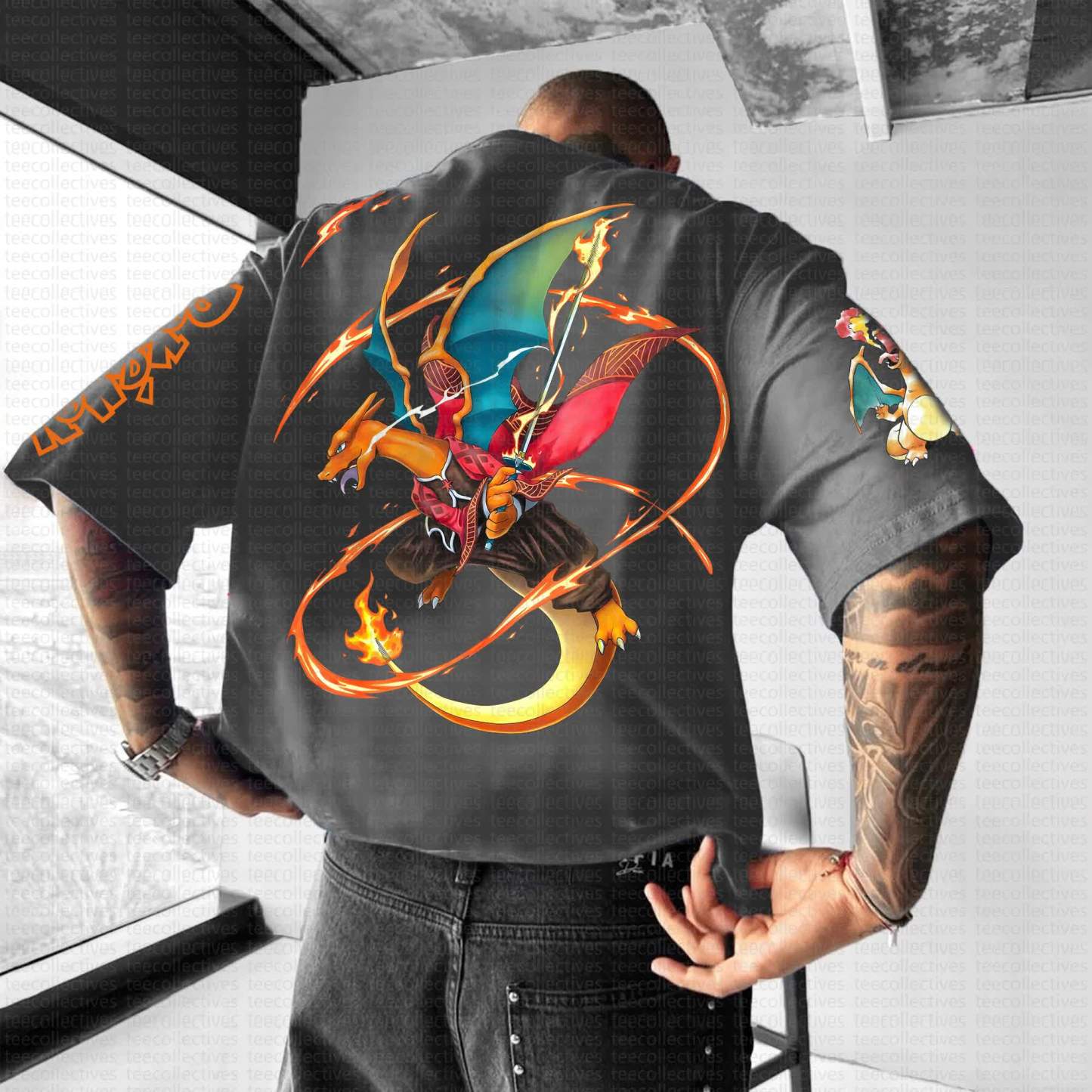 Unisex Anime Inspired Vintage T-Shirt