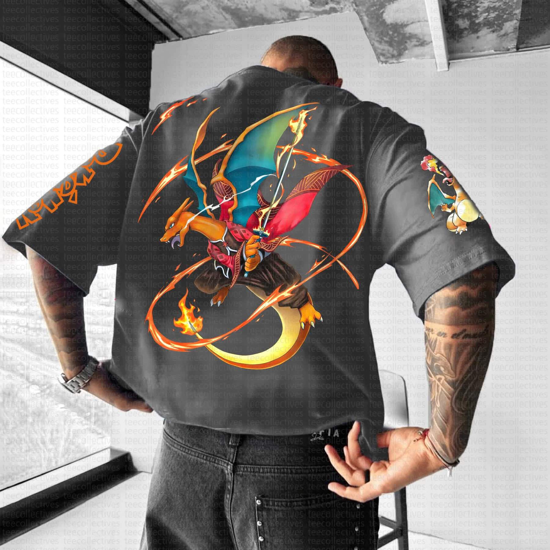 Unisex Anime Inspired Vintage T-Shirt