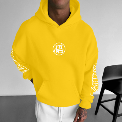 Unisex Anime Graphic Streetwear Vintage Hoodie