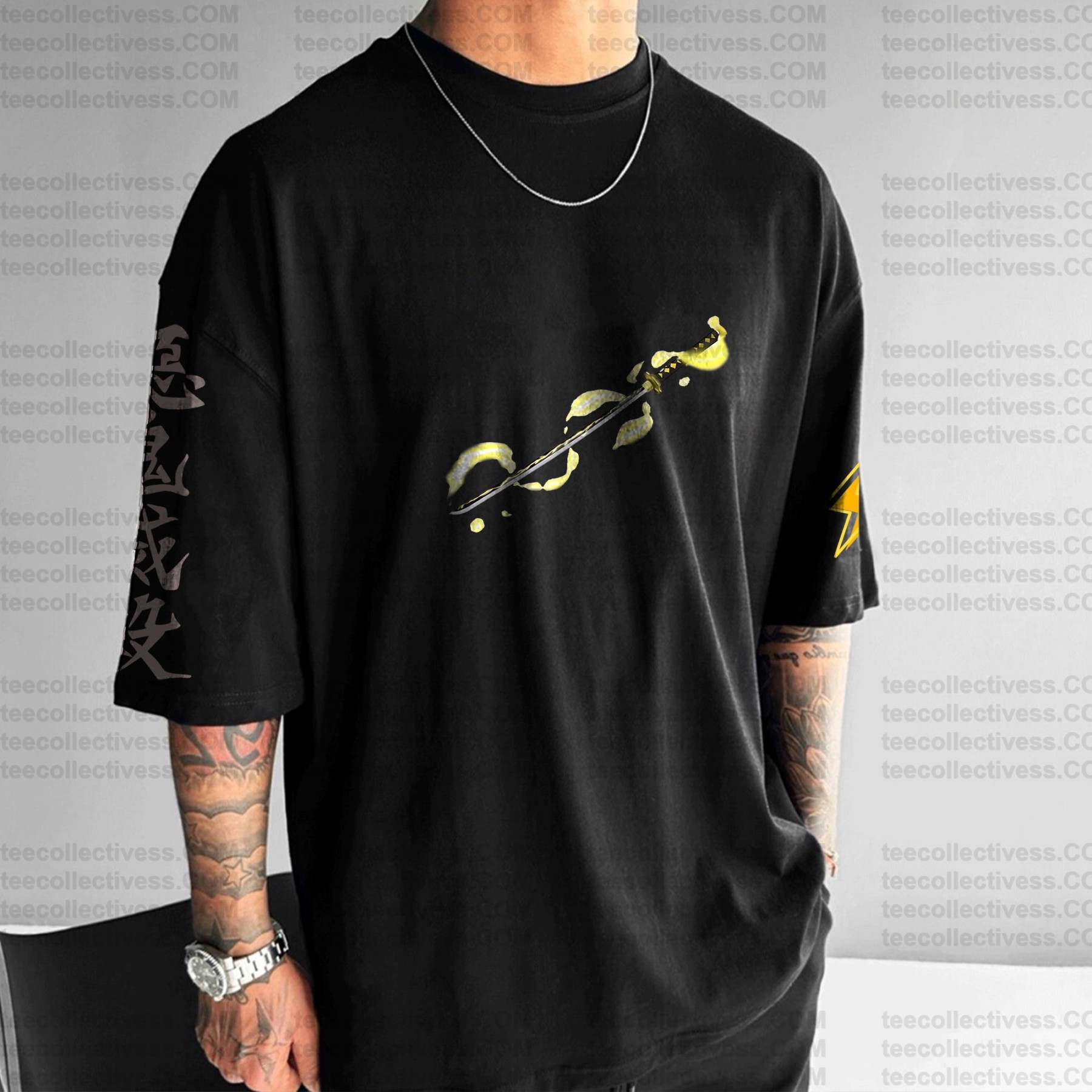 Unisex Anime Inspired Vintage T-Shirt| KNY