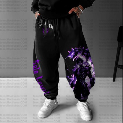 Unisex “Solo Leveling” Casual Streetwear Pants