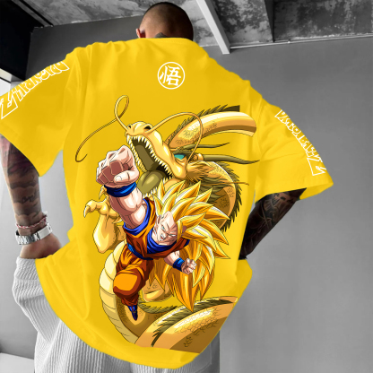 Unisex Anime Inspired Vintage T-Shirt