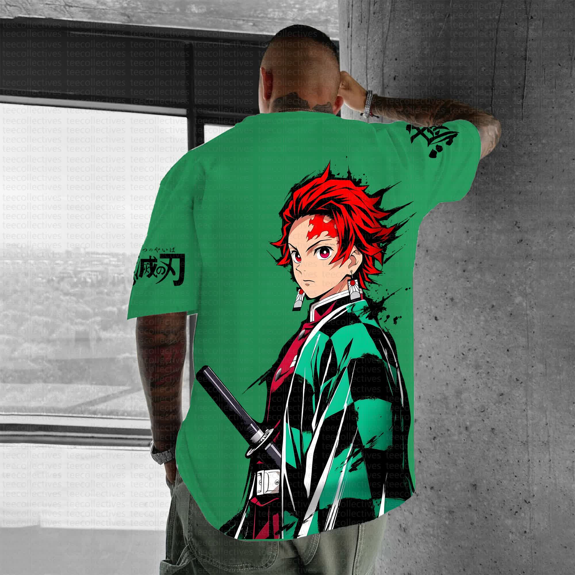 Unisex Anime Inspired Vintage T-Shirt丨Demon Slayer