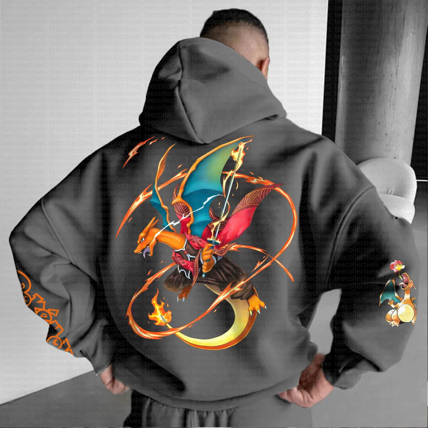 Unisex “Pokémon” Anime Graphic Streetwear Vintage Hoodie