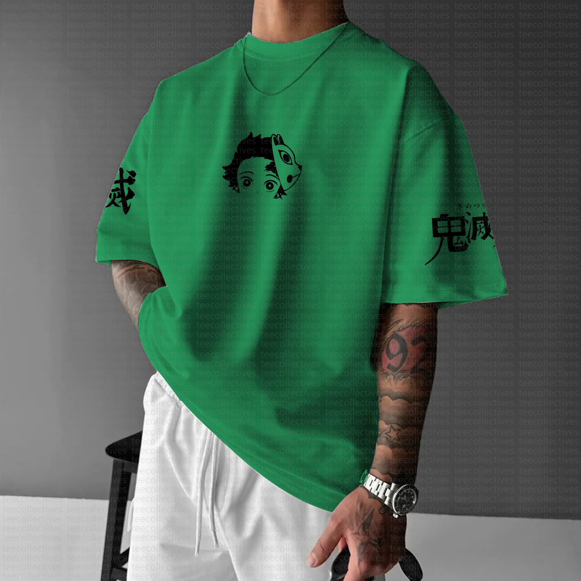 Unisex Anime Inspired Vintage T-Shirt丨Demon Slayer