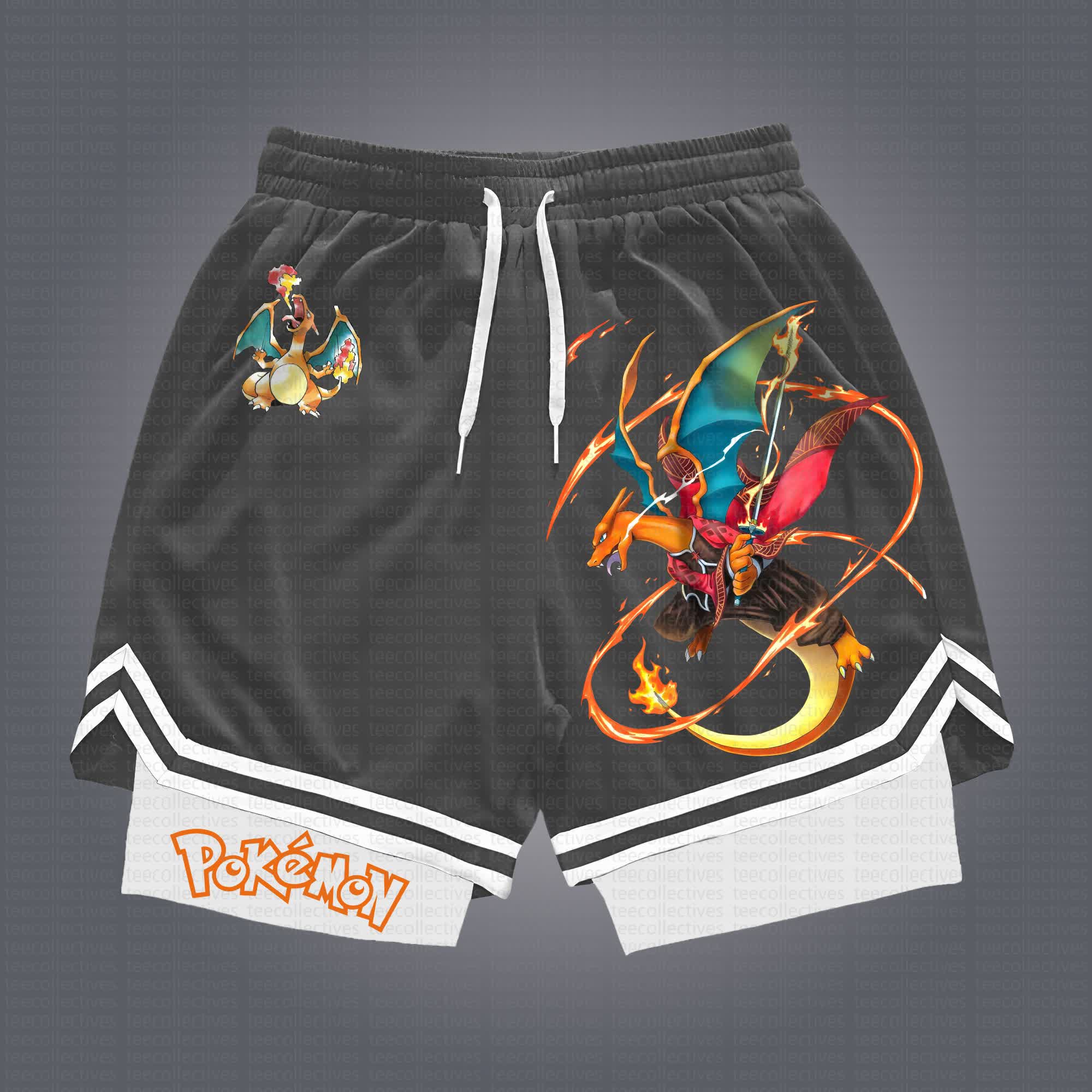 Unisex  “Pokémon” Casual Anime Streetwear Shorts