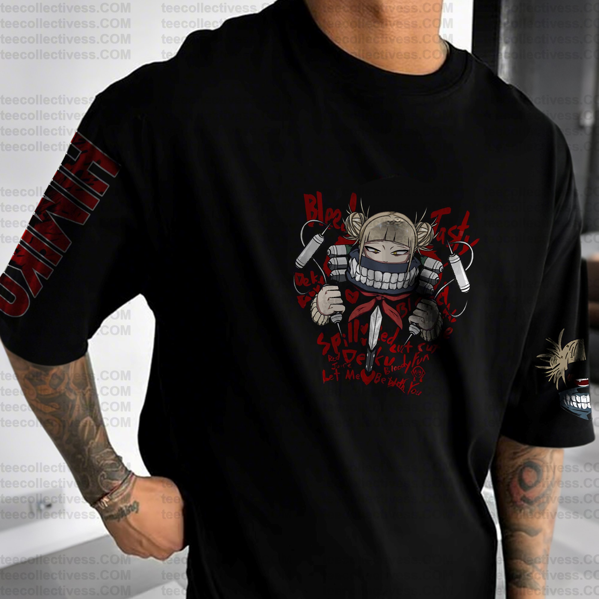 Unisex Anime Inspired Vintage T-Shirt