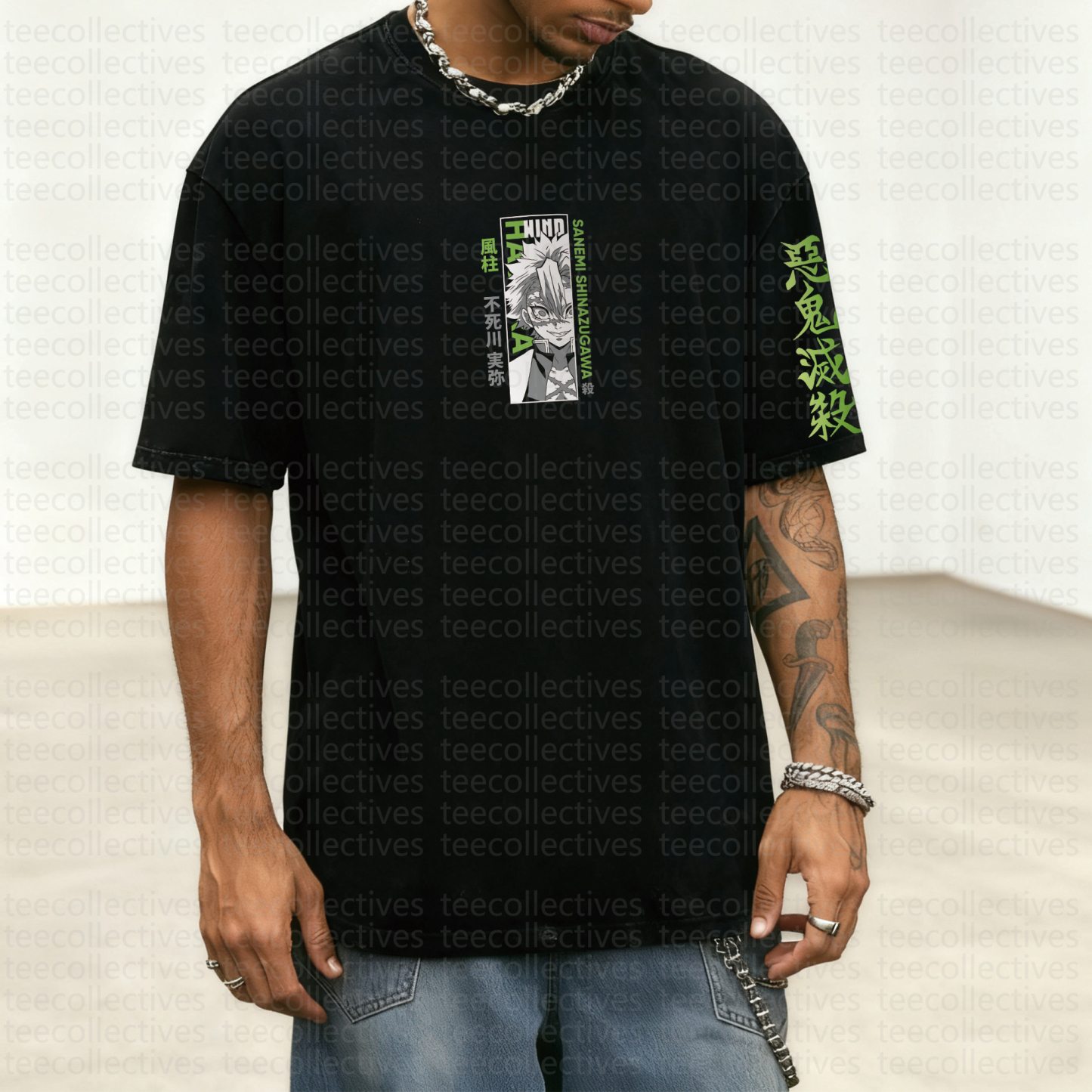 Unisex Anime Inspired Vintage T-Shirt