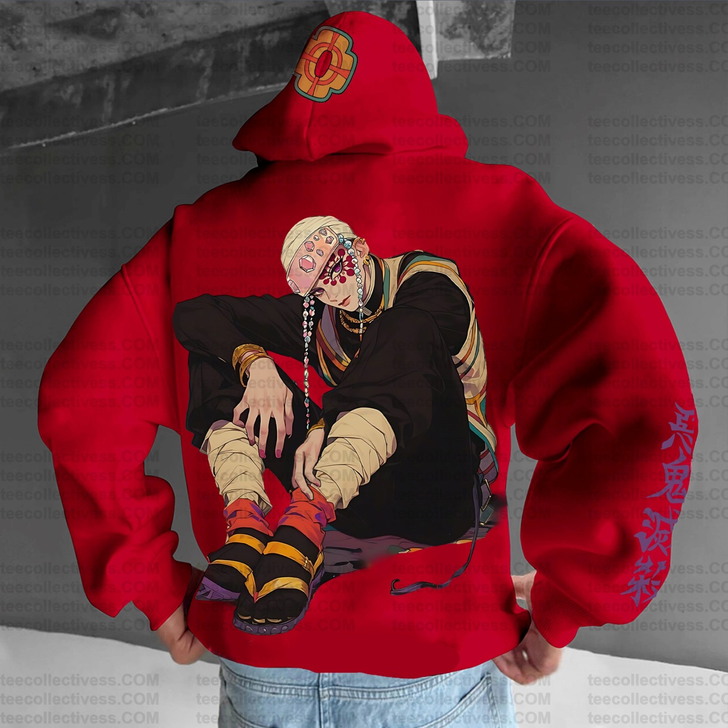 Unisex Anime Graphic Streetwear Vintage Hoodie丨Demon slayer