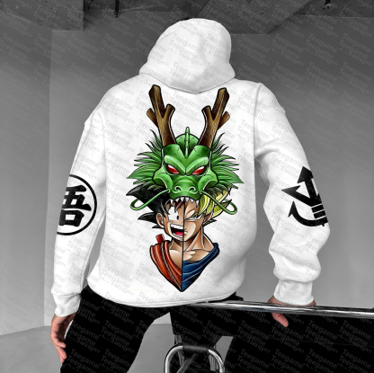 Unisex Graphic Streetwear Vintage Plush Hoodie