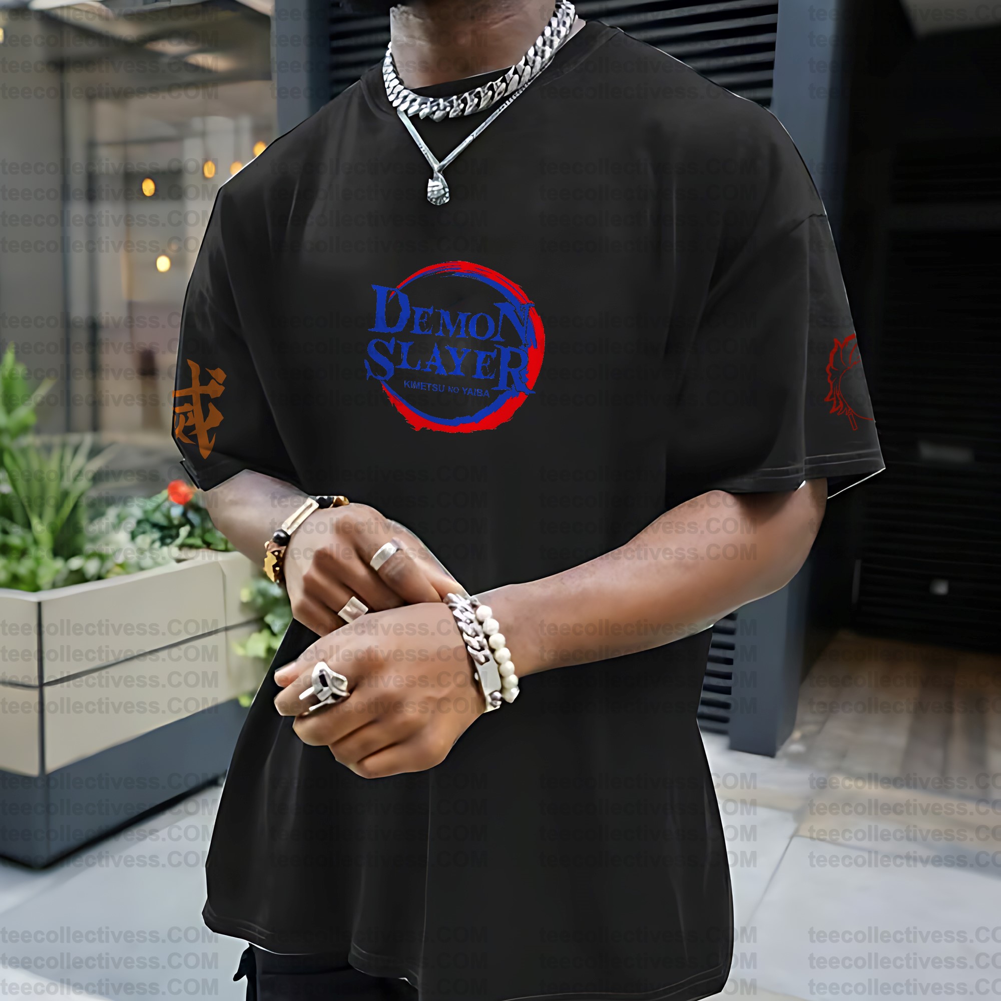 Unisex  " Demon slayer " Anime Inspired Vintage T-Shirt