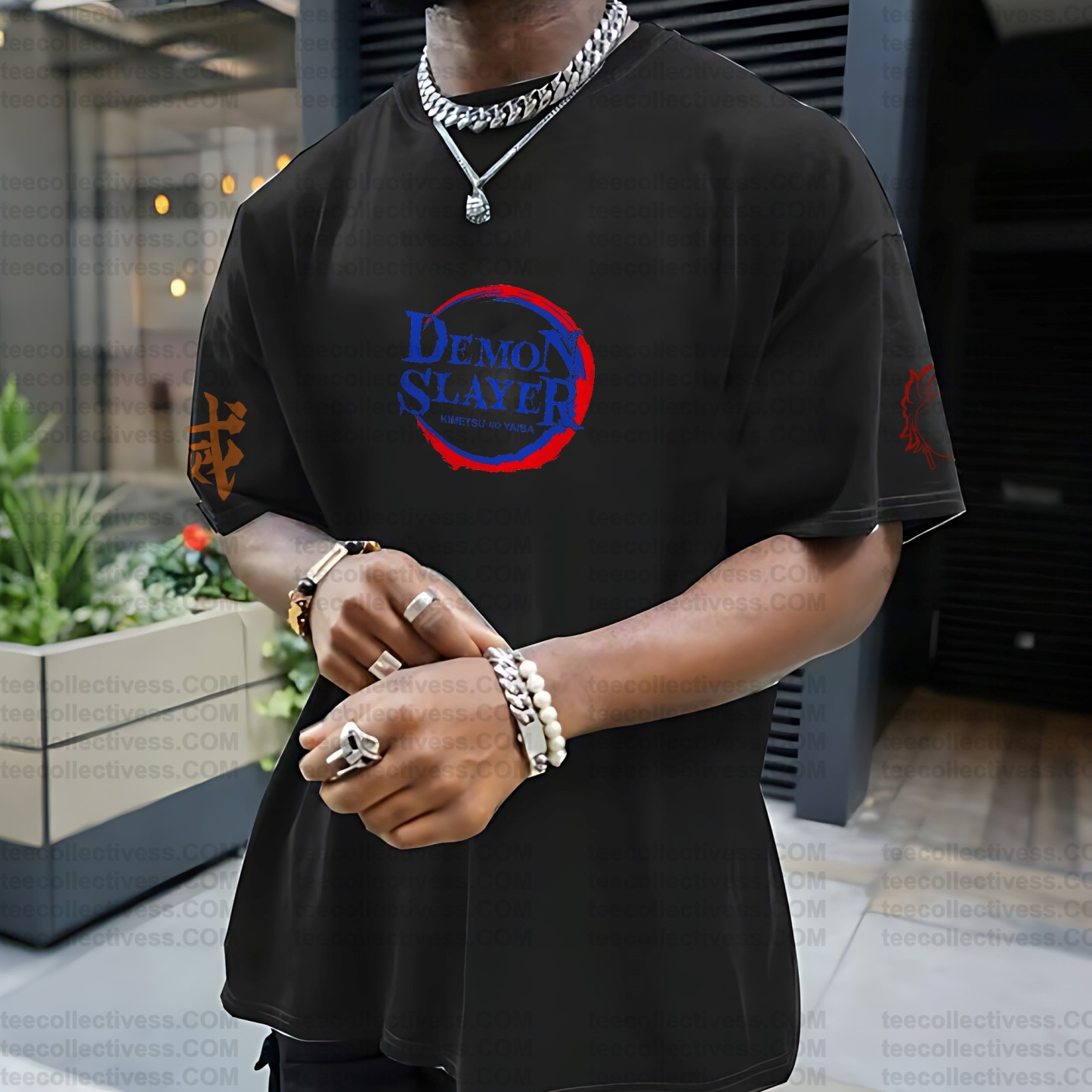 Unisex  " Demon slayer " Anime Inspired Vintage T-Shirt