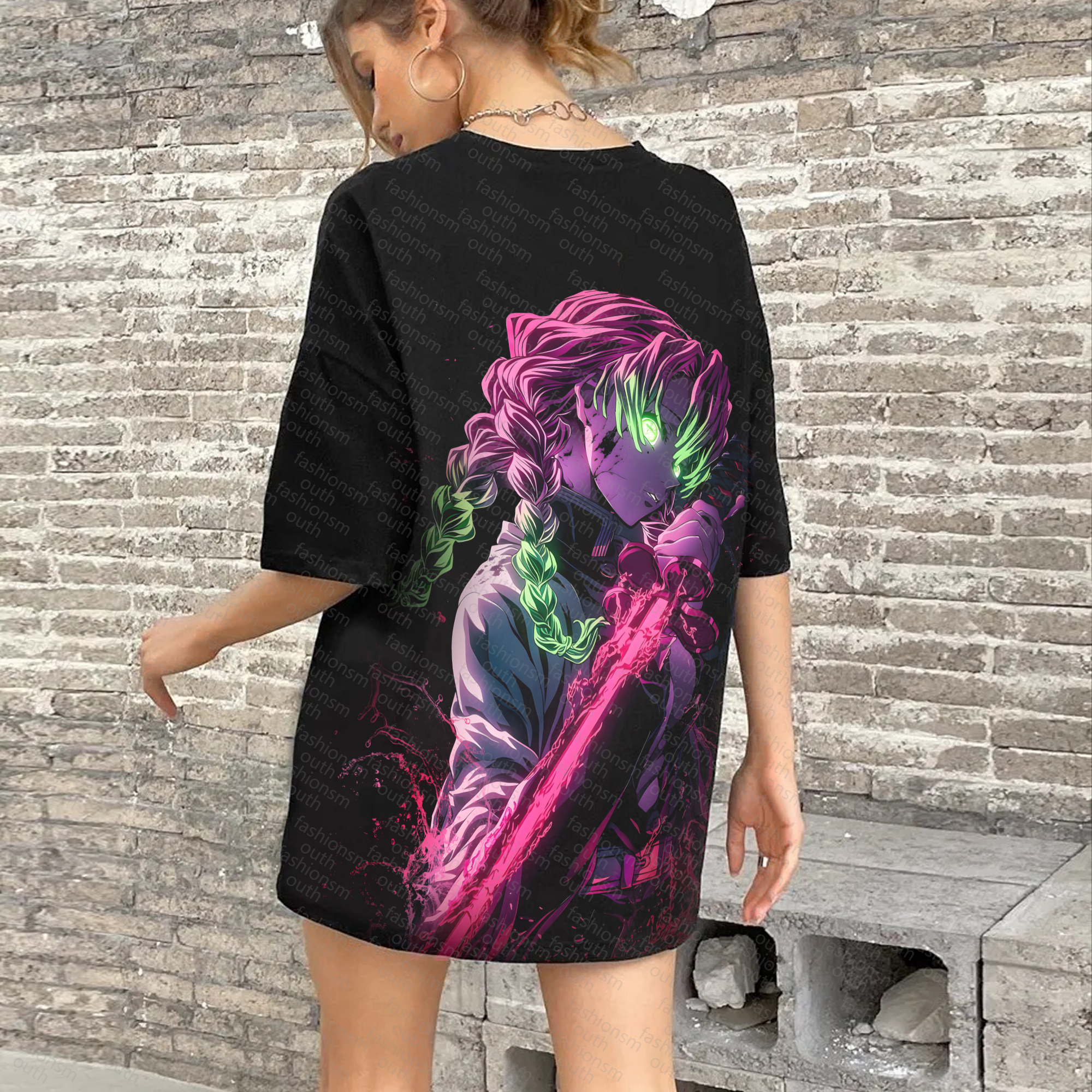 "Demon Slayer" Anime Inspired Vintage T-Shirt