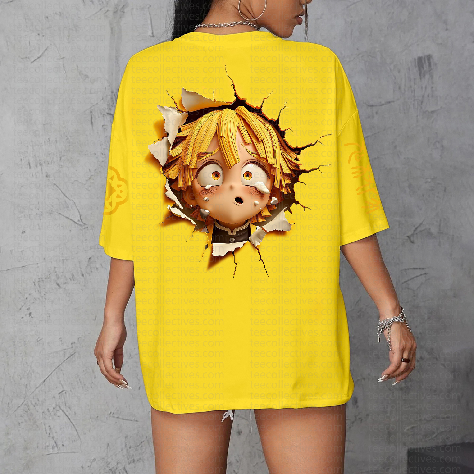 "Demon Slayer" Anime Inspired Vintage T-Shirt