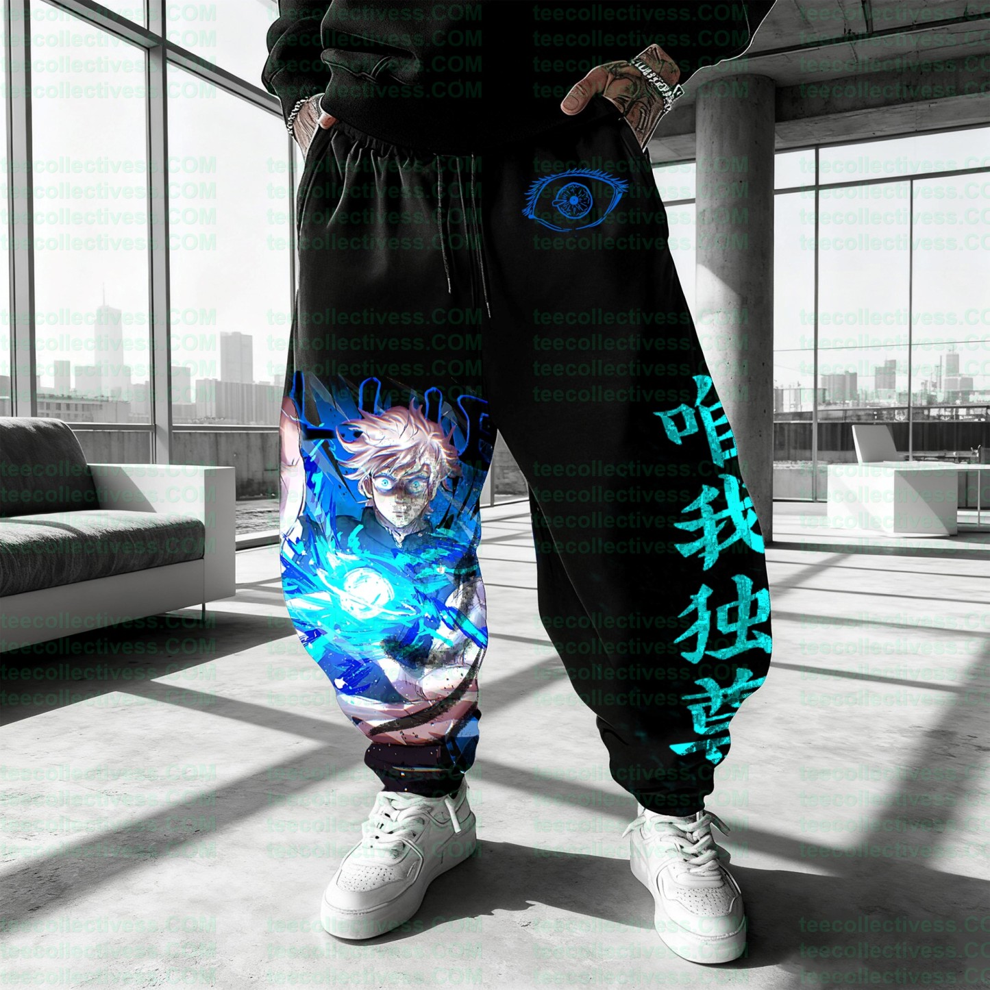 Unisex Casual Anime Streetwear Pants