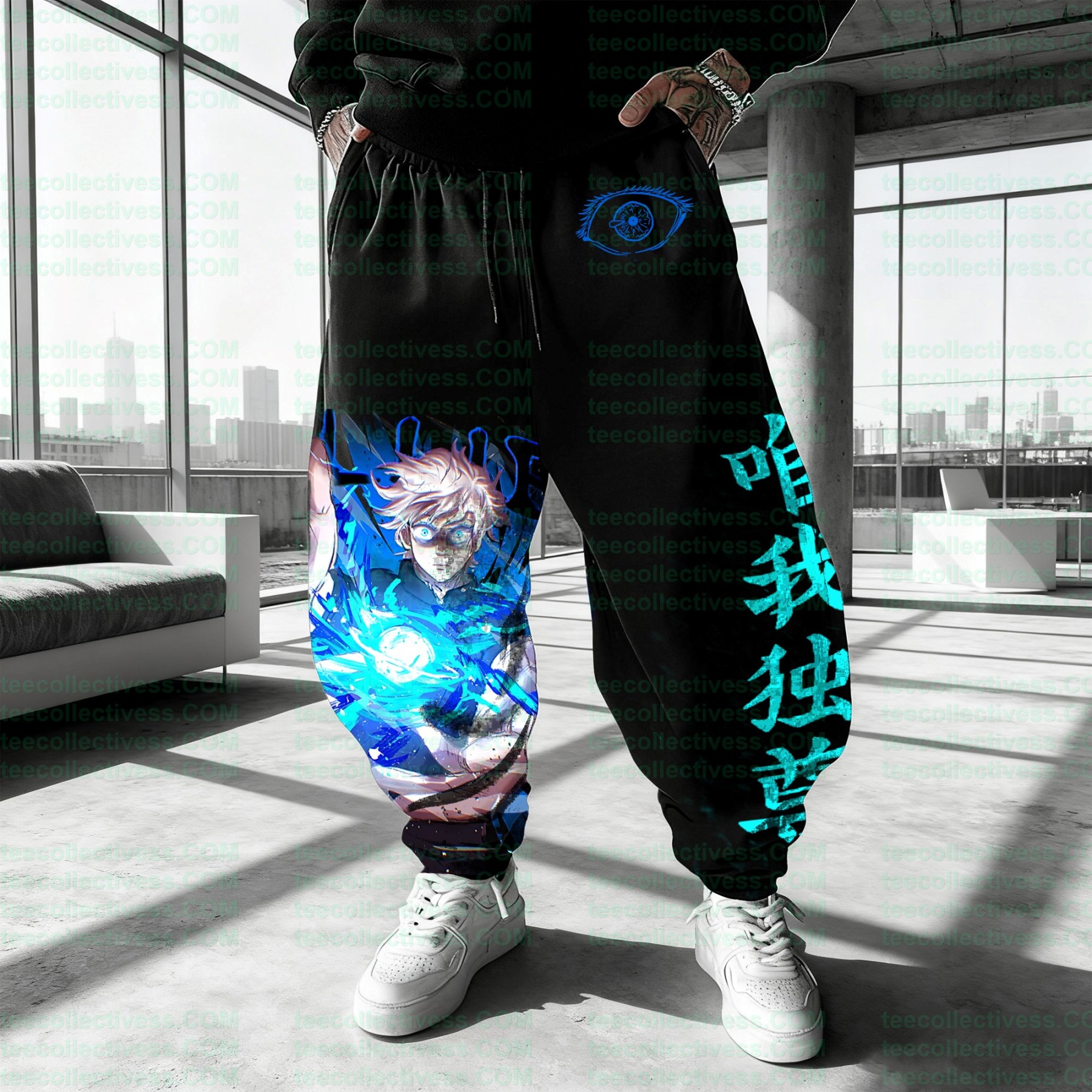 Unisex Casual Anime Streetwear Pants