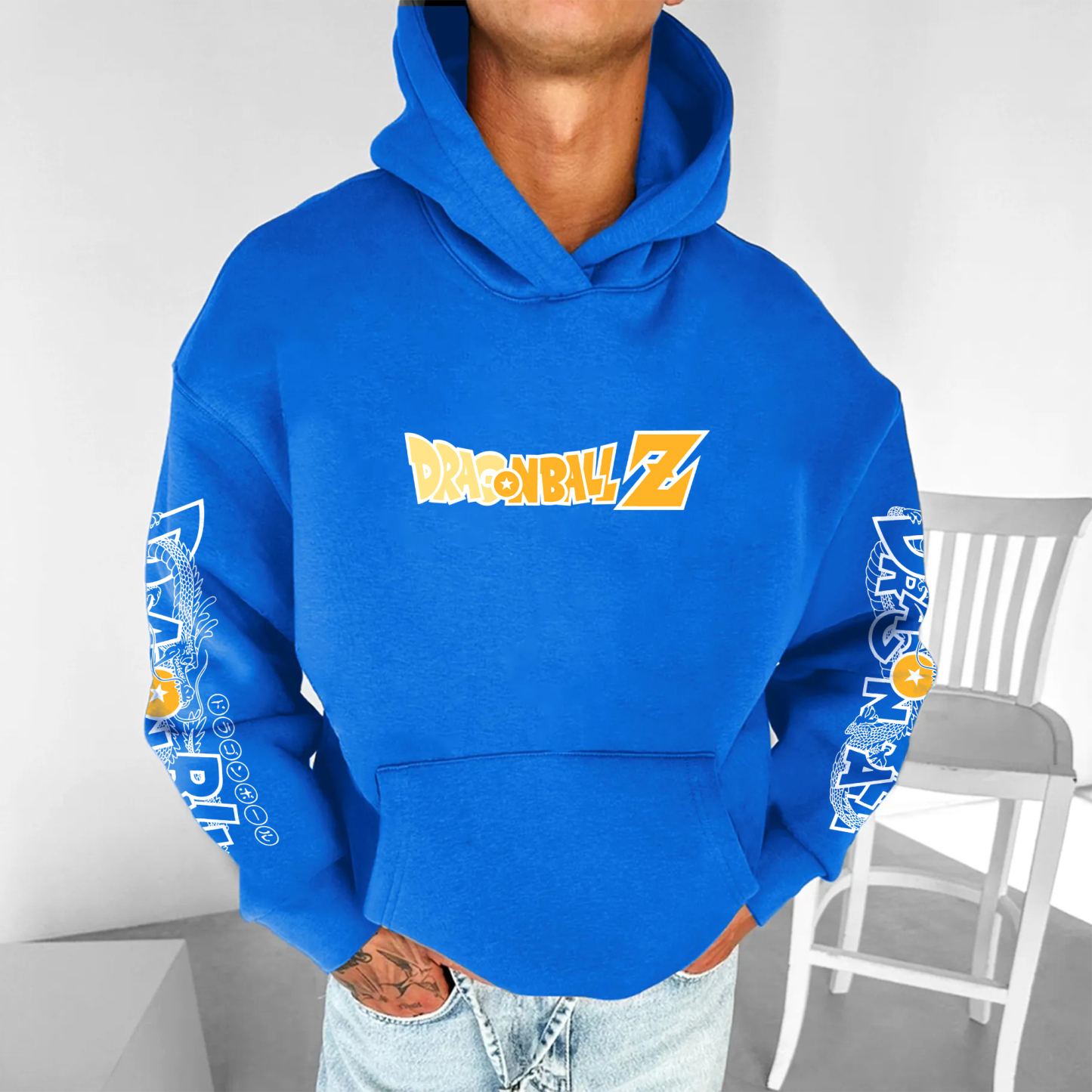 Unisex Anime Graphic Streetwear Vintage Hoodie