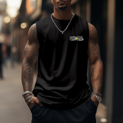 Unisex Oversized DB Anime Broly Printed Tank Top