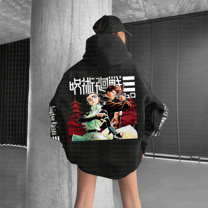 "Jujutsu Kaisen" Unisex Anime Inspired Vintage Hoodie
