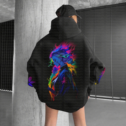 ‘’ Demon Slayer " Anime Inspired Vintage Hoodie