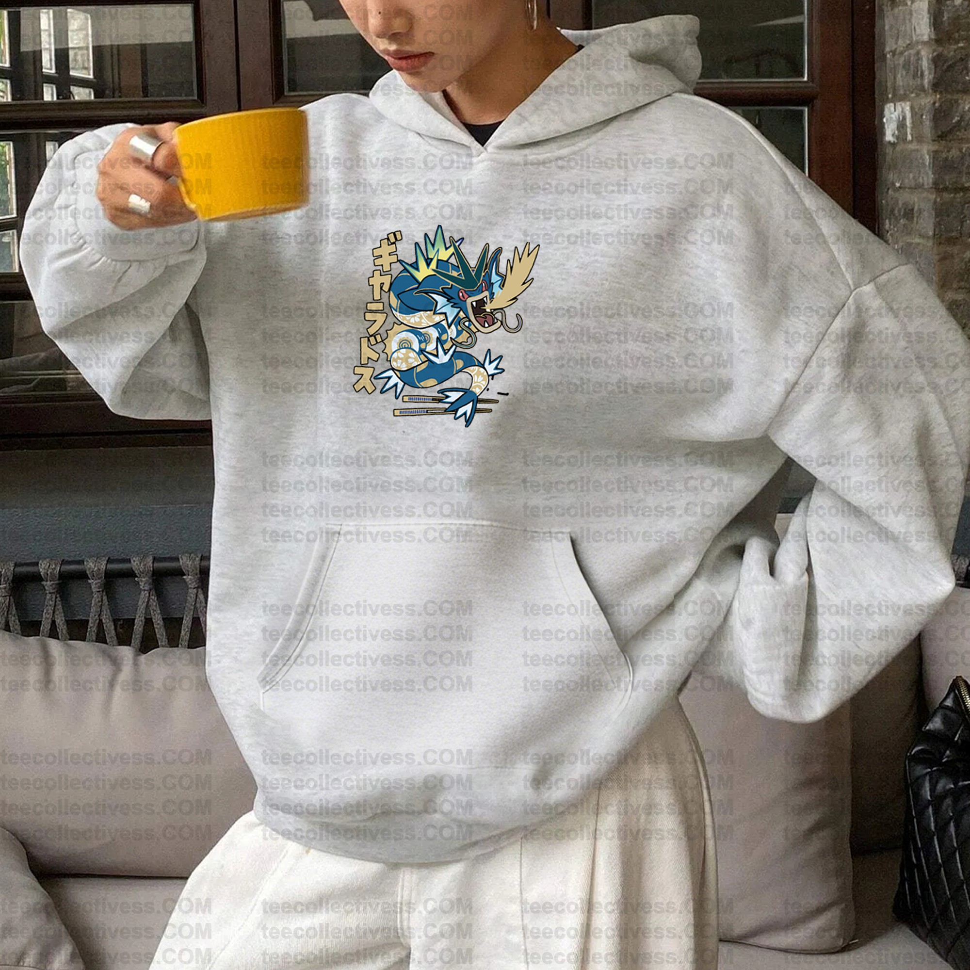 ‘’Pokémon " Anime Inspired Vintage Hoodie