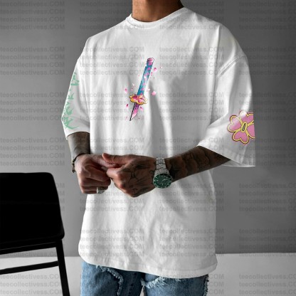 Unisex Anime Inspired Vintage T-Shirt| KNY