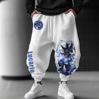 Unisex  “Pokémon” Casual Anime Streetwear Pants