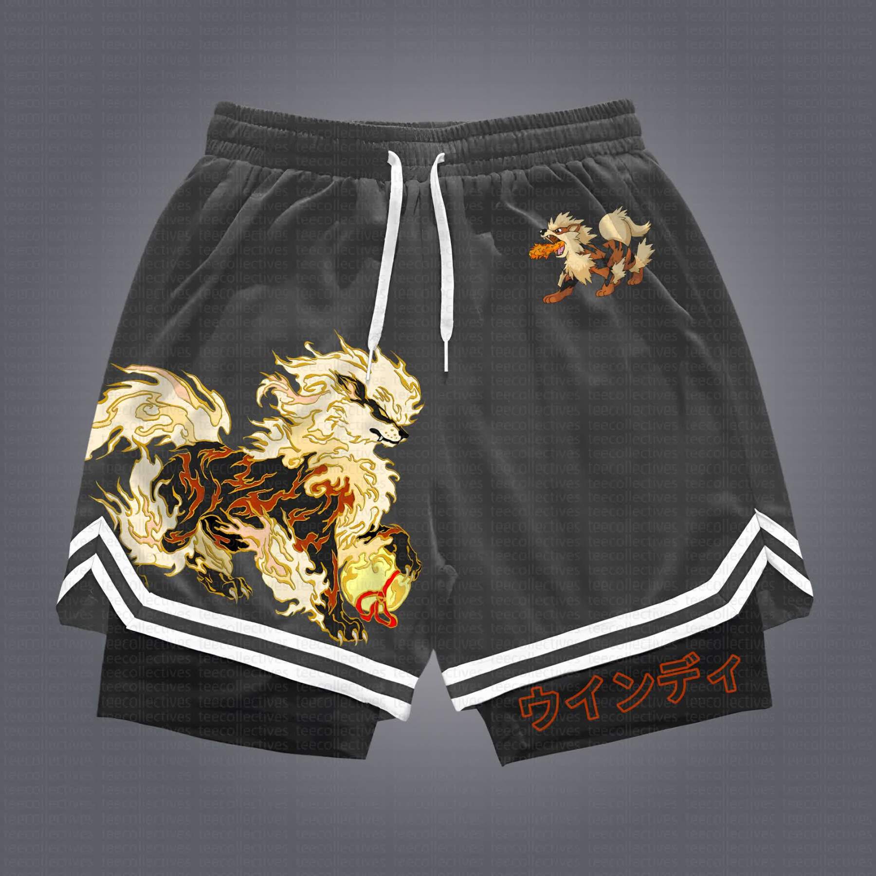 Unisex Casual Anime Streetwear Shorts