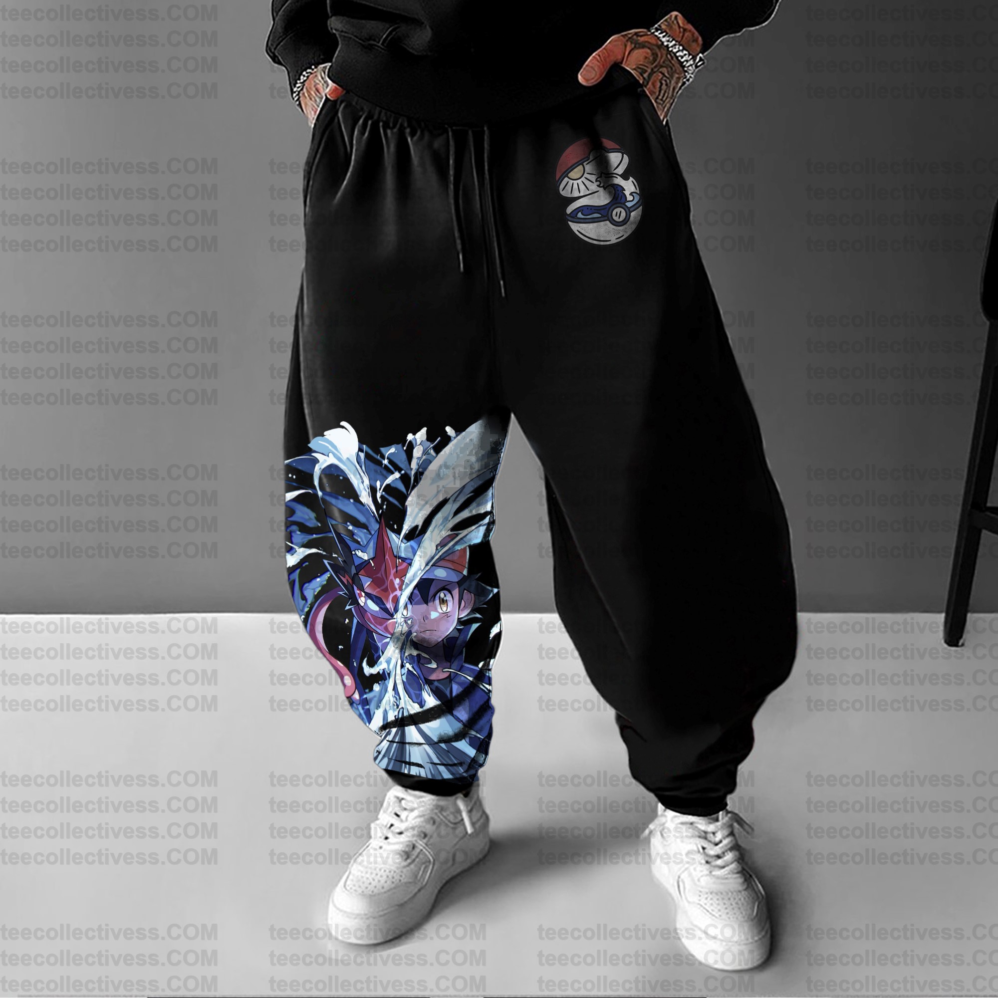 Unisex Anime Inspired Vintage Pants