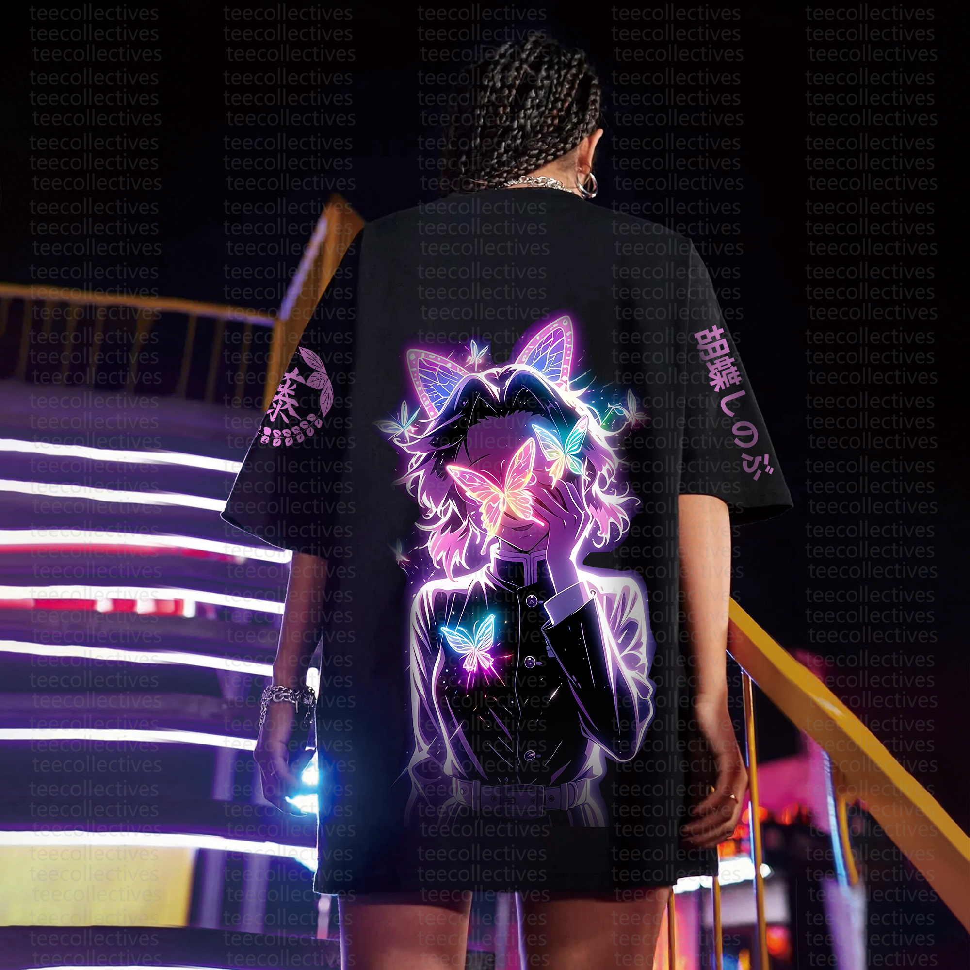 Unisex Anime Inspired Vintage T-Shirt | Demon Slayer