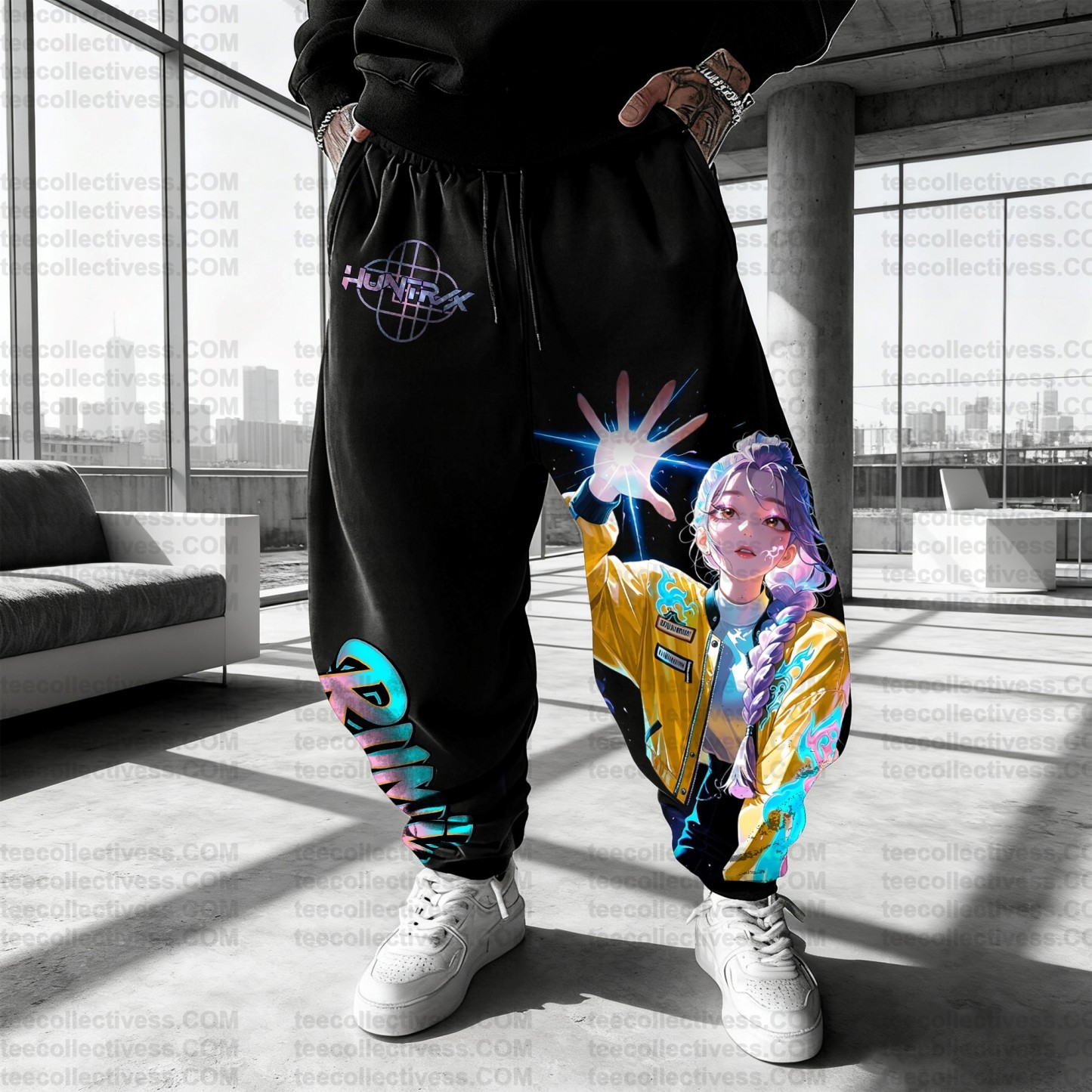 Unisex Casual Anime Streetwear Pants