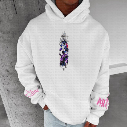 Unisex “Solo Leveling” Anime Graphic Streetwear Vintage Hoodie