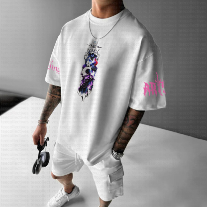 Unisex  " Solo Leveling " Anime Inspired Vintage T-Shirt