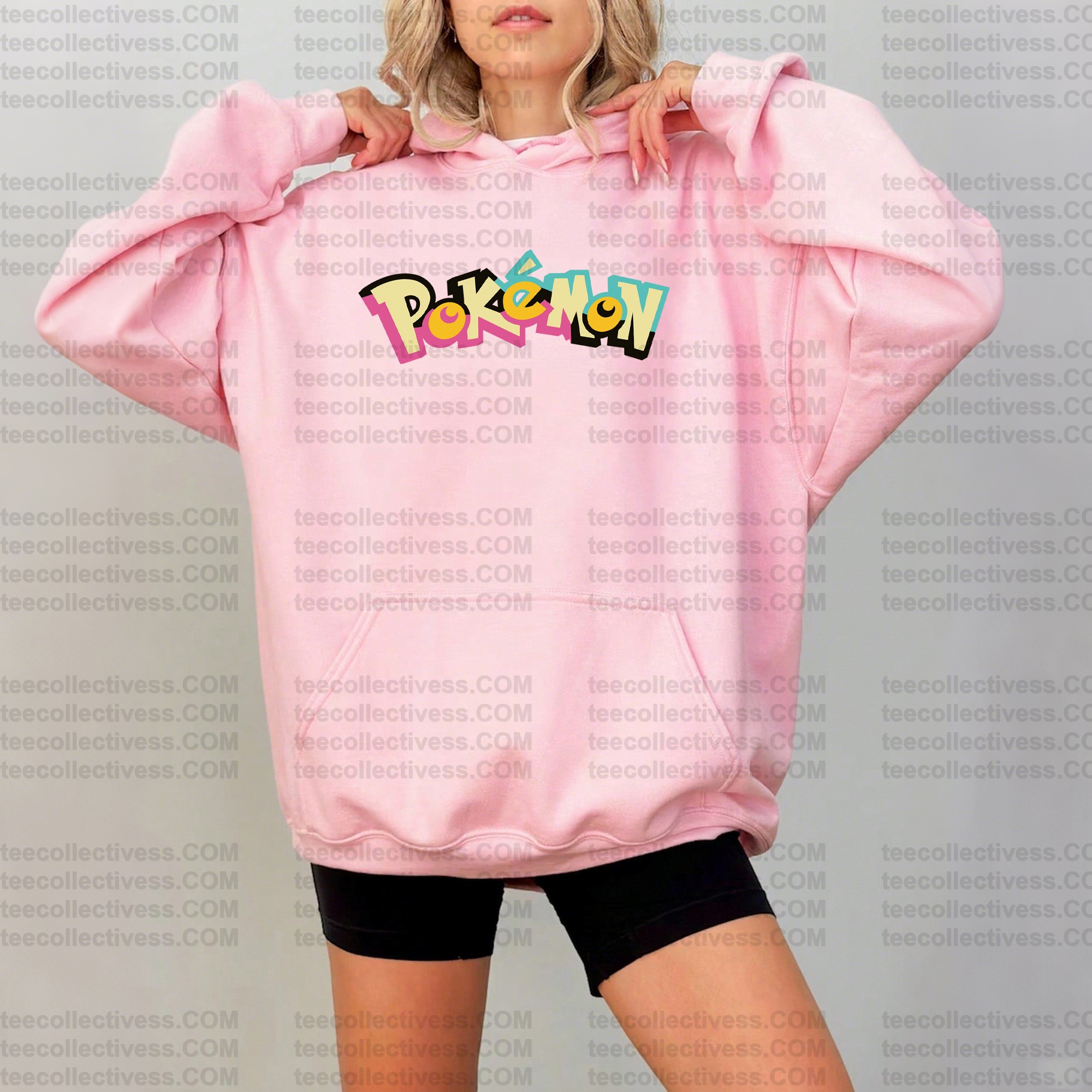 ‘’Pokémon " Anime Inspired Vintage Hoodie