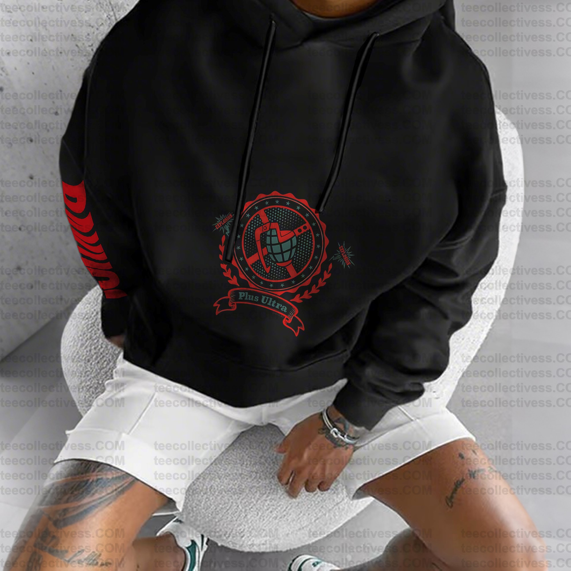 Unisex Anime Graphic Streetwear Vintage Plush Hoodie