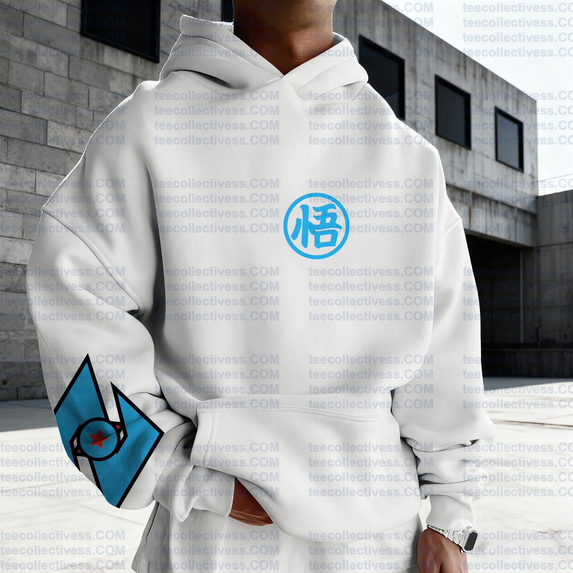 Plus Velvet Unisex Anime Graphic Streetwear Vintage Hoodie