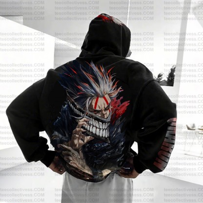 Unisex Anime Print  Casual Oversized Hoodie