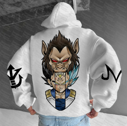 Unisex Graphic Streetwear Vintage Plush Hoodie