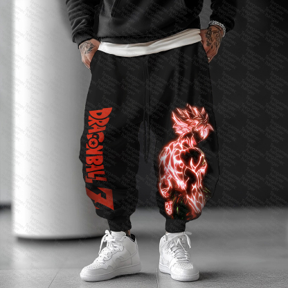 Unisex  Casual  Streetwear Pants