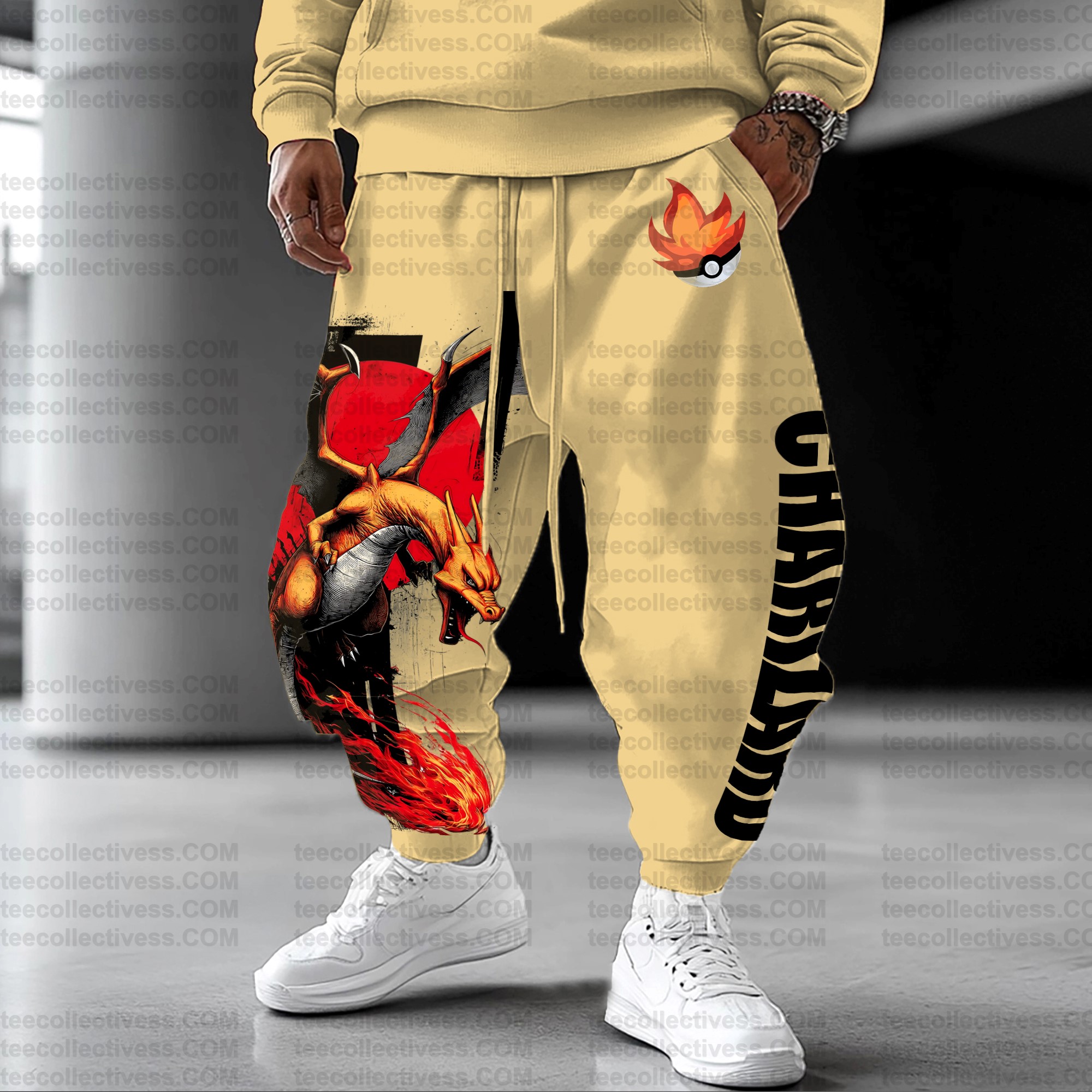 Unisex Anime Inspired Vintage Pants