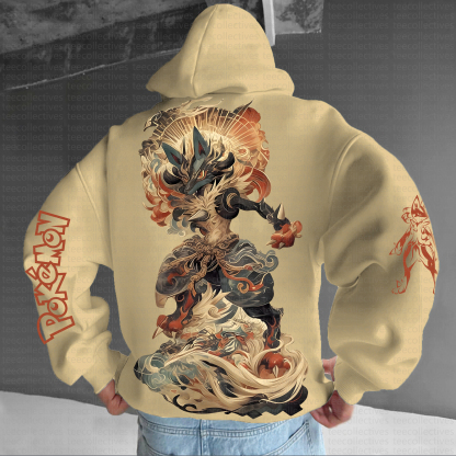 Unisex “Pokémon” Anime Graphic Streetwear Vintage Hoodie